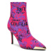 Versace Jeans Couture Členková obuv 74VA3S51 Ružová