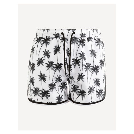 Celio Swimwear Bikinipalm Pattern Palm Trees - Mens