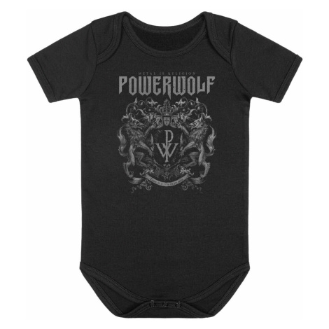 detské body METAL-KIDS Powerwolf (Crest) Čierna