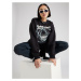 Calvin Klein Jeans Mikina 'GALAXY'  tyrkysová / čierna / biela