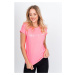 Women's T-shirt with the inscription "Shopping is my cardio" - pink