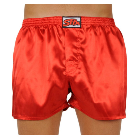 Men's shorts Styx classic rubber satin red