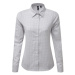Premier Workwear Dámska košeľa s dlhým rukávom PR352 Silver -ca. Pantone 429C