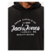 Jack&Jones Mikina Forest 12249237 Čierna Standard Fit