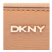 DKNY Veľká dámska peňaženka Bryant-Sm Zip Around R8313656 Hnedá