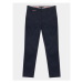 Tommy Hilfiger Bavlnené nohavice KB0KB08609 D Tmavomodrá Slim Fit