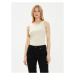 Calvin Klein Top K20K207190 Béžová Slim Fit