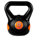 MOVIT 66833 MOVIT Kettlebell činka - 8 kg, černá/oranžová