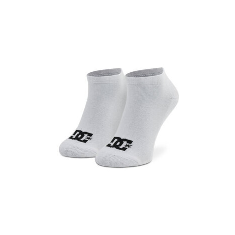 DC Súprava 3 párov nízkych členkových ponožiek ADYAA03151 Biela