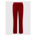 Guess Teplákové nohavice G-Charm Logo W1BQ12 K9DT1 Červená Loose Fit