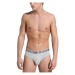 Bikkembergs Underwear  2-PACK HOMBRE SLIP  Boxerky Šedá