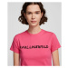 Tričko Karl Lagerfeld Graffiti Logo T-Shirt