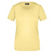 James&amp;Nicholson Dámske tričko JN901 Light Yellow