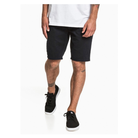 Black men's canvas shorts Quiksilver EVDAY CHINO LIGHT black - Men's