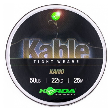 Korda olovená šnúra kable tight weave 7 m - kamo