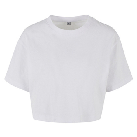 Build Your Brand Dámske krátke tričko BY264 White