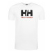 Helly Hansen Tričko Hh Logo 33797 Biela Regular Fit