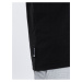 Čierne pánske tričko s vrecúškom Ombre Clothing