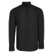 G721 DEWBERRY MENS SHIRT-PLAIN BLACK