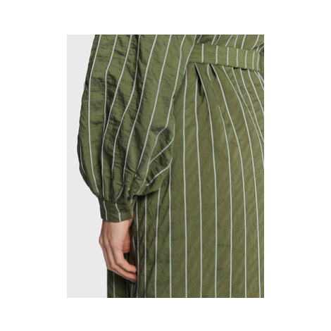 Moss Copenhagen Košeľové šaty Sidona 16975 Zelená Regular Fit