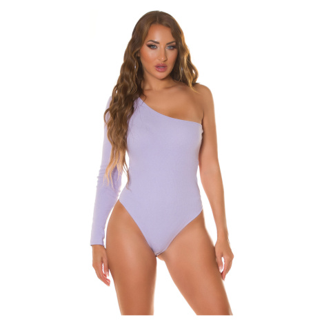 Sexy Koucla Musthave Basic One Shoulder Body lilac Einheitsgroesse