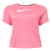 Nike Sportswear Funkčné tričko  ružová / biela