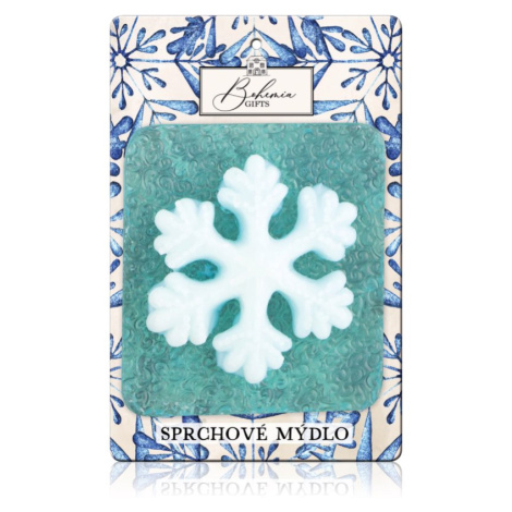 Bohemia Gifts & Cosmetics Handmade Snowflake ručne vyrobené mydlo s glycerínom