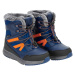 Detské vysoké zimné topánky COLOR KIDS Boots high cut WP total eclipse