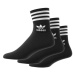 Ponožky ADIDAS ORIGINALS 3 PACK-MID CUT CRW SCK-BLACK WHITE