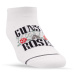 ponožky PERRI´S SOCK - Guns N' Roses - LOGO LINER - WHITE - GRA401-100