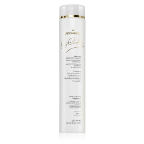 Medavita Blondie Ice Blonde Enhancing Shampoo šampón pre studené odtiene blond