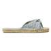 Pepe Jeans Espadrilky Siva Thelma PLS90673 Modrá