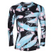 FUNDANGO JOYCE LONG SLEEVE RASHGUARD Dámske tričko do vody, modrá, veľkosť