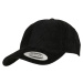 Low-profile corduroy cap Dad Cap black