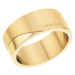 Calvin Klein Elegantný pozlátený prsteň z ocele Minimal 35000199 54 mm