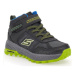 Chlapčenská členková turistická obuv SKECHERS Fuse Tread Trekor black lime