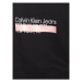 Calvin Klein Jeans Mikina J30J323812 Čierna Regular Fit