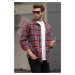 Madmext Men's Red Plaid Lumberjack Shirt 6715