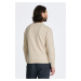 SVETER GANT CLASSIC COTTON C-NECK LIGHT BEIGE MELANGE