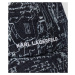 Šiltovka Karl Lagerfeld K/Essential Cap Washed Denim Modrá