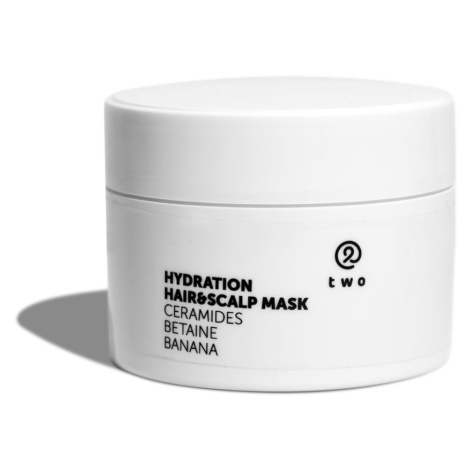 TWO HYDRATION HAIR&SCALP MASK CERAMIDES BETAINE BANANA COCOA BUTTER