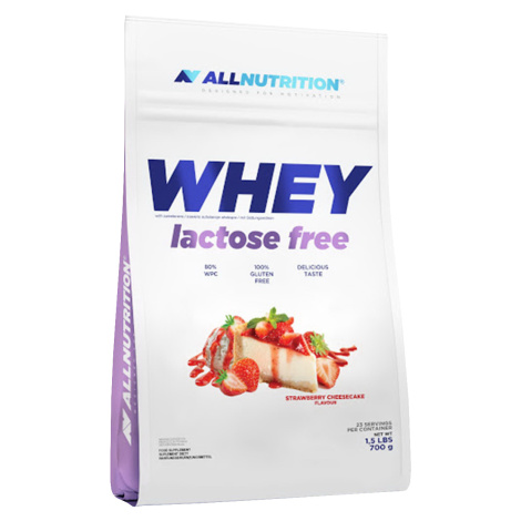 ALLNUTRITION Whey Lactose Free 700 g vanilka
