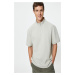 Koton Men's Beige Sweatshirt