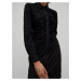 EDITED Košeľové šaty 'Amina'  čierna