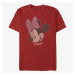 Queens Disney Classics Mickey Classic - Minnie Big Face Distressed Unisex T-Shirt