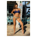 Saba M-701 Navy-Orange Swimsuit