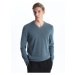 LC Waikiki V-Neck Long Sleeve Men's Knitwear Sweater