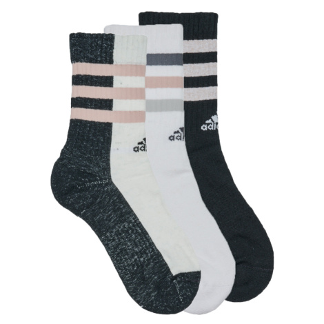 adidas  3S CRW BOLD 3P  Športové ponožky Biela