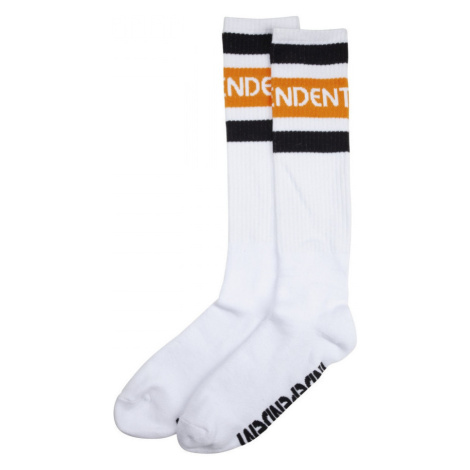 Independent  B/c groundwork tall socks  Ponožky Biela