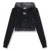 Mikina Diesel F-Slimmy-Hood-P5 Sweat-Shirt Caviar